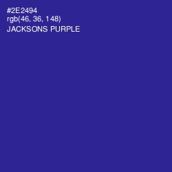 #2E2494 - Jacksons Purple Color Image